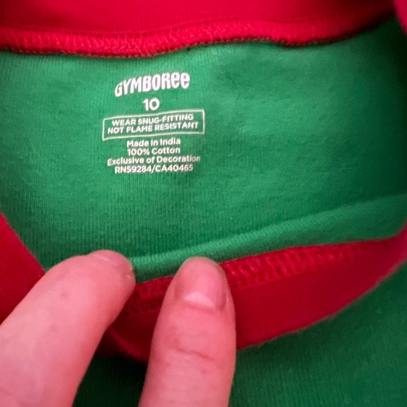 Gymboree Kids Christmas 🎄 Pajama Set Size 10! NWOT! - Picture 4 of 6